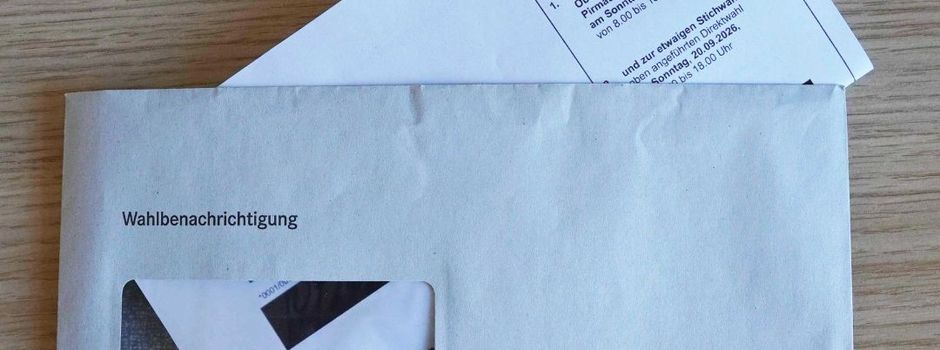 OB-Wahl: Wahlbenachrichtigungen gehen an die Haushalte