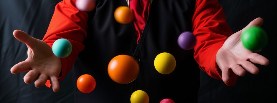 Jonglieren lernen