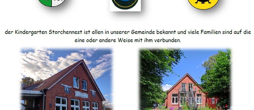 Spendenaufruf Kindergarten