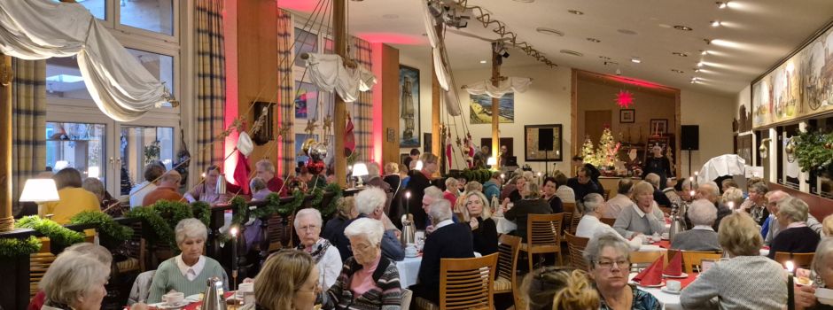 Stimmungsvolle Seniorenweihnachtsfeier