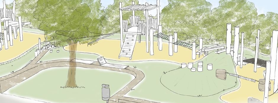Neugestaltung des Spielplatzes „Rondell“ startet Anfang Mai