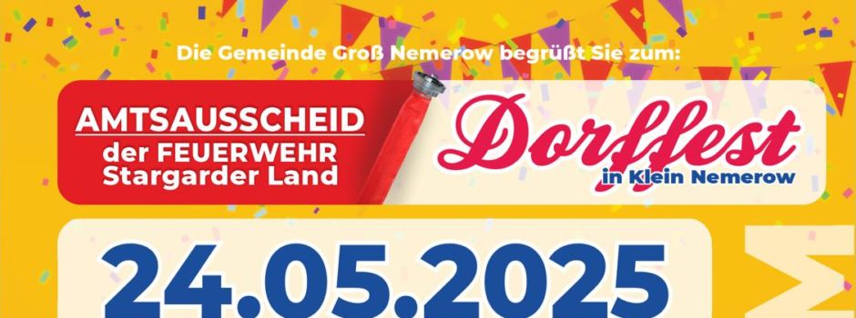 Dorffest und Amtsausscheid der Feuerwehren
