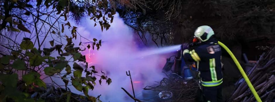 Einsatz für die Feuerwehr Pinnow