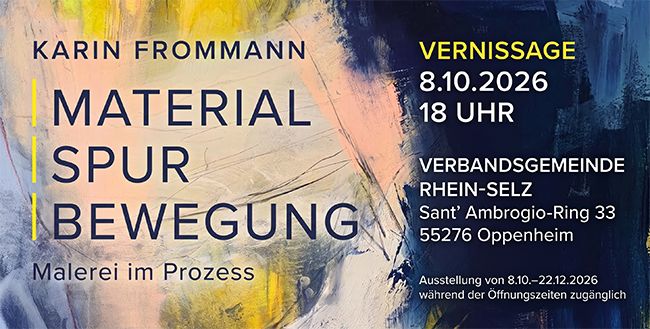 Abstrakte Kunst im Rondo: Karin Frommann präsentiert „Material | Spur | Bewegung“