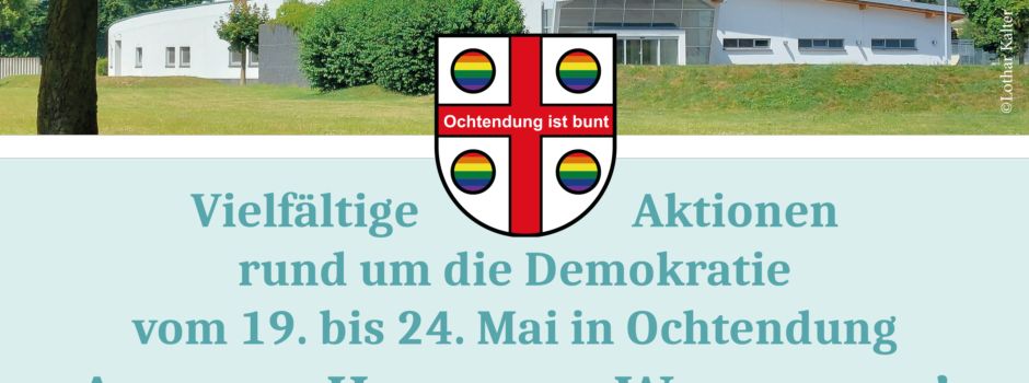 Woche der Demokratie in Ochtendung vom 19. bis 24. Mai