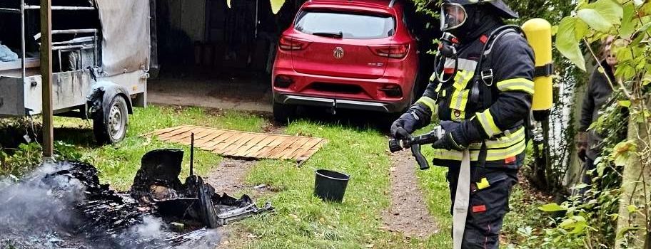 Einsatzmeldung: Carportbrand