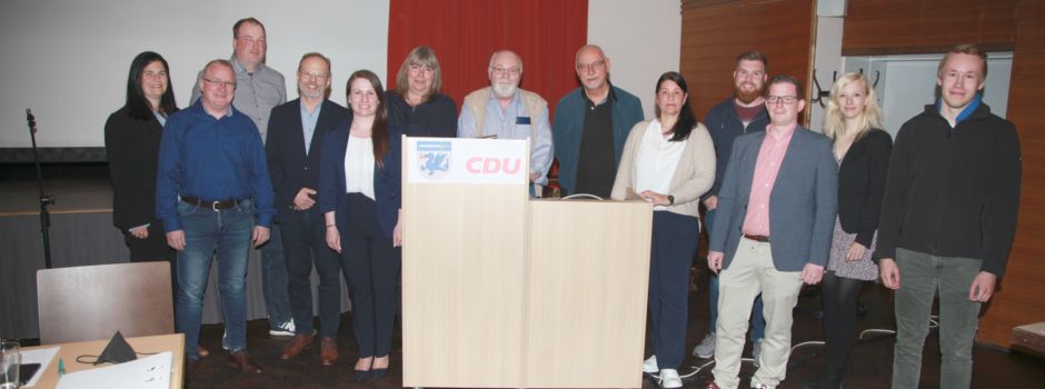 CDU Munster wählt Vorstand und ehrt langjährige Mitglieder