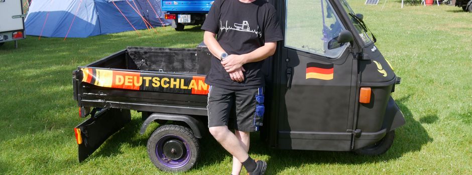 Ape-Freunde aus ganz Deutschland zu Gast am Kreidesee