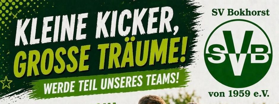 SV Bokhorst sucht kleine Fußballhelden