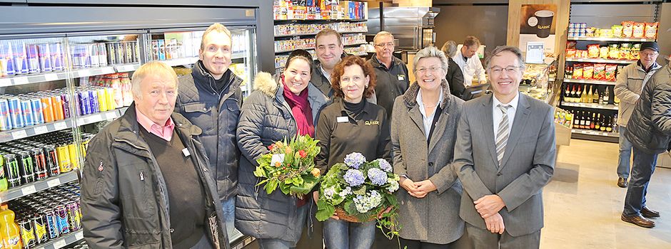 Tankstelle feiert (Wieder)Eröffnung