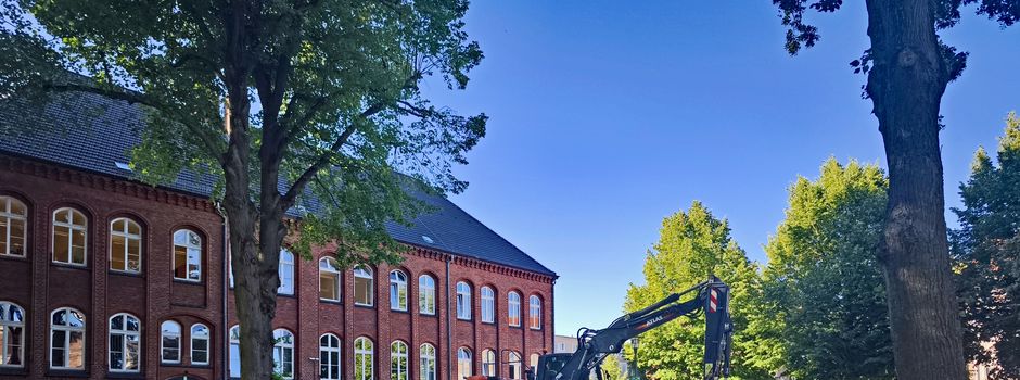Eingeschränkter Rathauszugang wegen Bauarbeiten