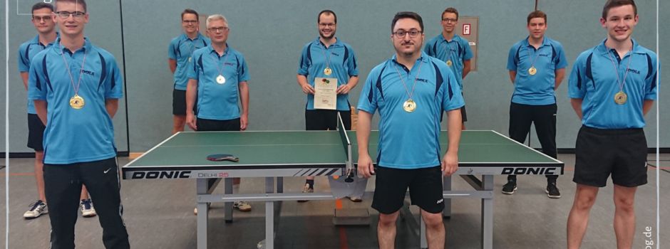 Tischtennisspieler feiern gleich zwei Meisterschaften
