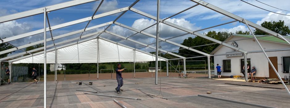 🎉 Infos zum Zeltaufbau 🎉