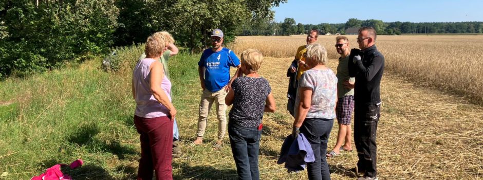 Vorbereitung für das Erntefest