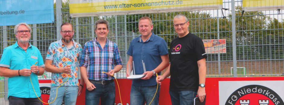 „Freifunken“ beim 1. FC Niederkassel