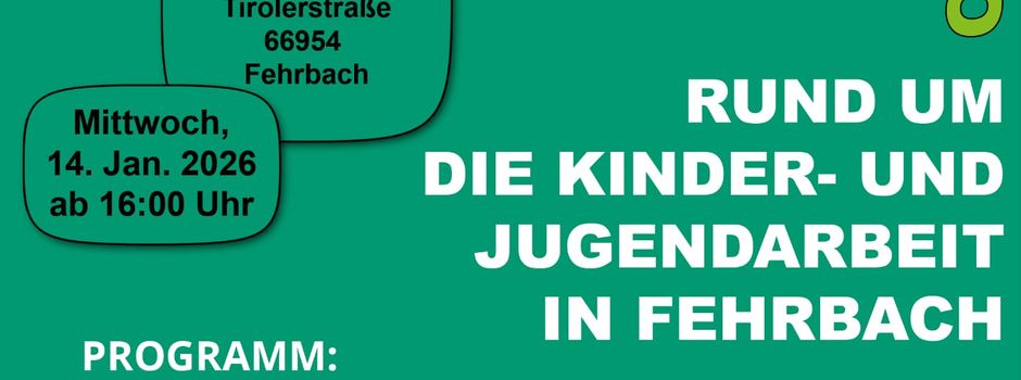 Infoveranstaltung zum Jugendtreff in Fehrbach