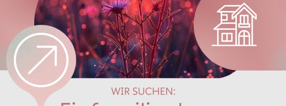 Einfamilienhaus mit Garten gesucht