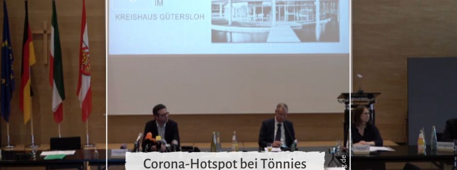 Corona-Hotspot bei Tönnies in der Zerlegung