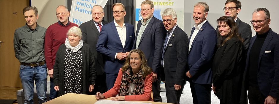 Unterzeichnung der Verwaltungsvereinbarung zur Fairtraderegion Unterweser