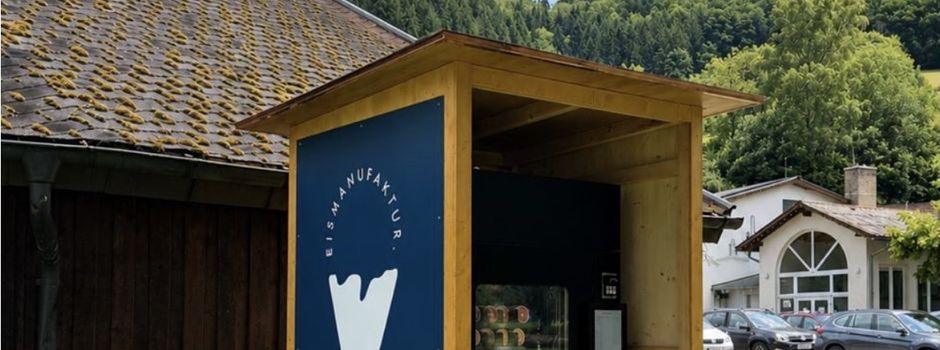 Neu seit Juni: Eisautomat im Kurpark Oberprechtal