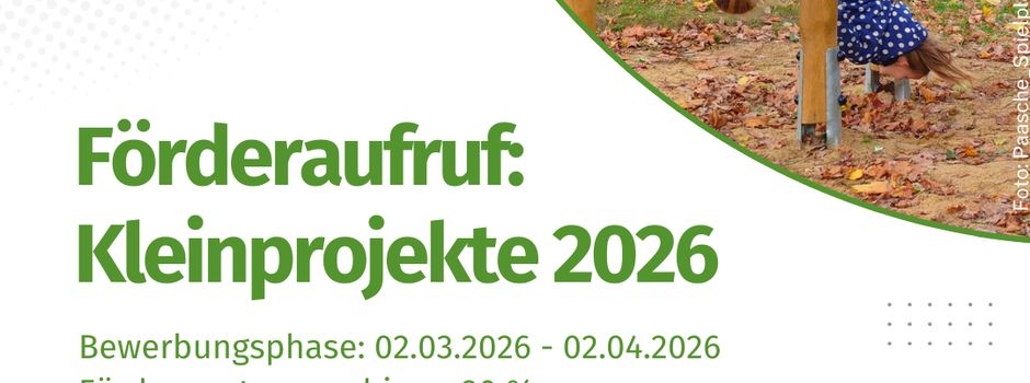 Förderaufruf für Kleinprojekte in der Hohen Mark