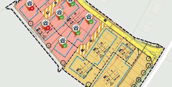 Information zum Vermarktungsstart des Baugebiets "Schneidersäcker" in Robern