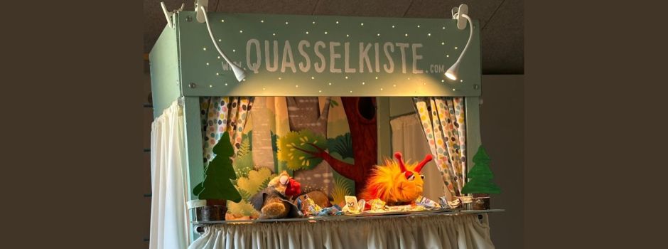 Puppentheater Quasselkiste bei den „kleinen Strolchen“