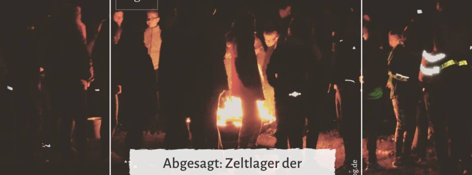 Absage des Zeltlagers der Kolpingjugend Clarholz