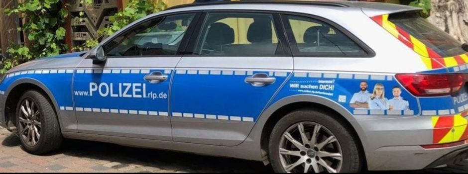 Verkehrsunfall mit Personenschaden auf der B 9 bei Nierstein
