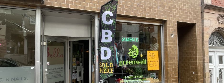 CBD-Store „Greenwell“ in der Gaustraße eröffnet