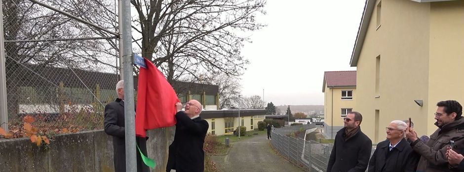 Einweihung Otto Wels Weg in Altendiez