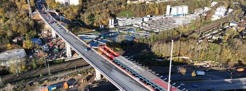 Salzbachtalbrücke kann ab nächster Woche wieder befahren werden