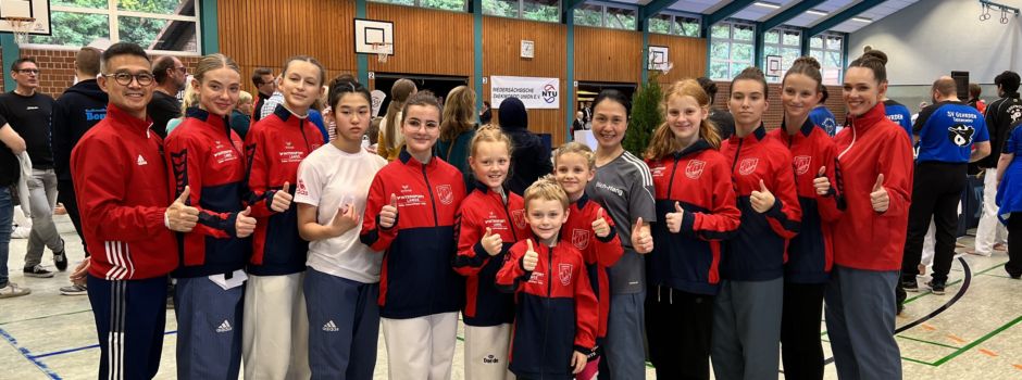 Viele Titel für Taekwondoka