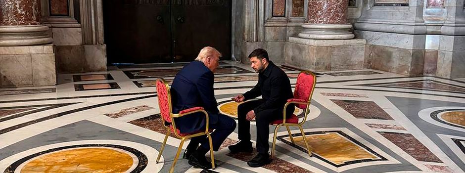 Selenskyj und Europäer bei Trump: Frieden für die Ukraine?