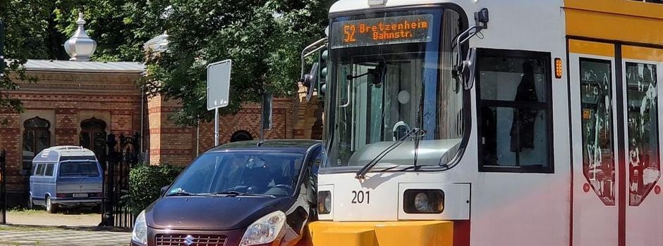 Straßenbahnunfall in Zahlbach