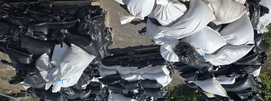 Sandsäcke und BigBags zu verschenken