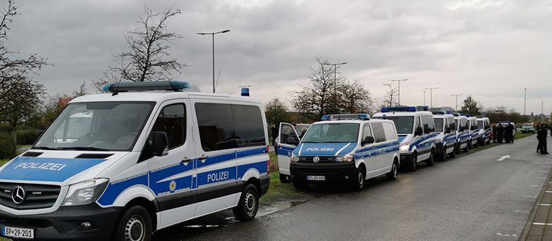 Großeinsatz der Polizei in Mainz-Bingen: Kampf gegen Schleuserkriminalität