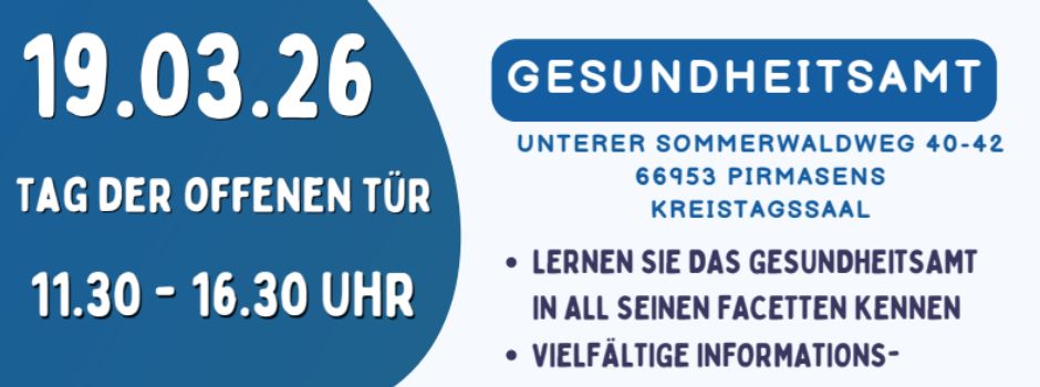 Tag der offenen Tür beim Gesundheitsamt Südwestpfalz 
