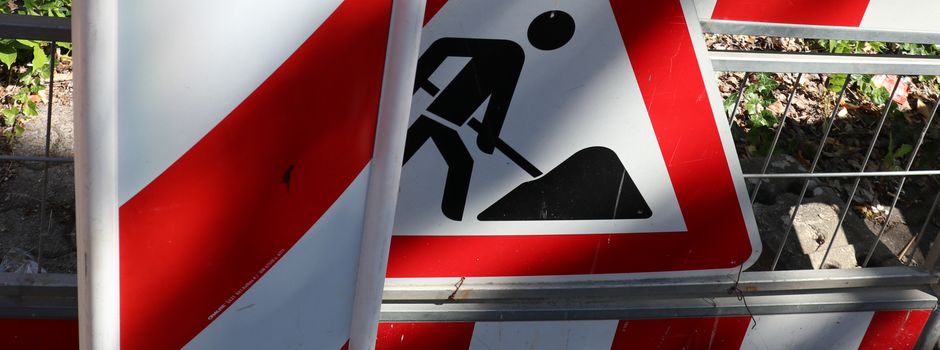 Bauarbeiten in der Rodalber Straße: Ampel regelt Verkehr
