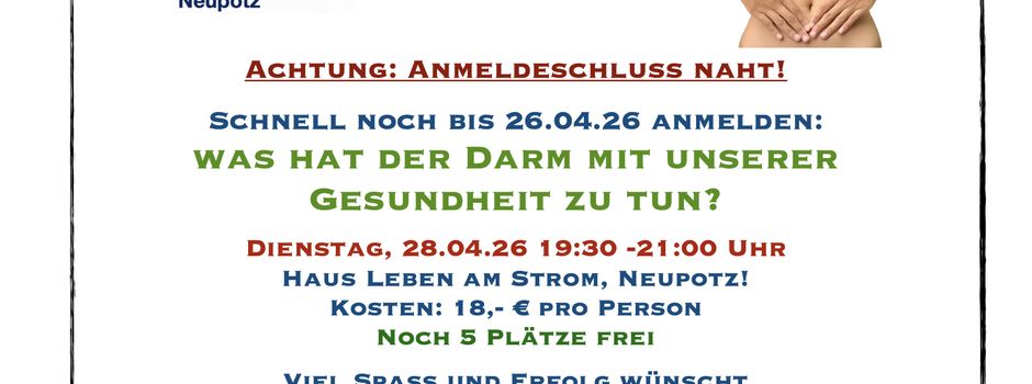 Was hat der Darm mit unserer Gesundheit zu tun?