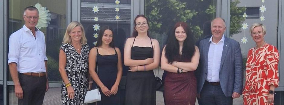 Abschied mit Wehmut bei Schulentlassfeier