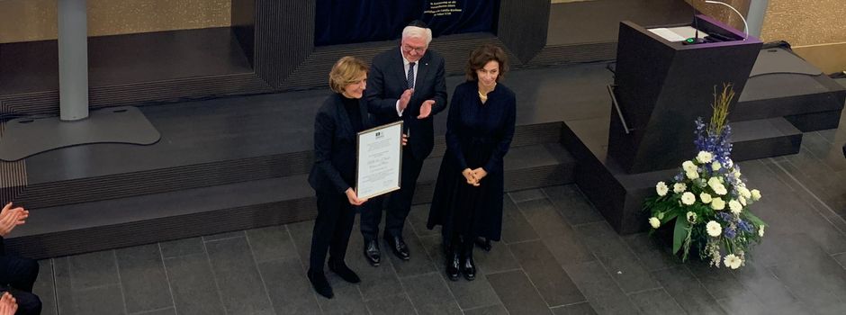 Bundespräsident Steinmeier am Mittwoch in Mainz