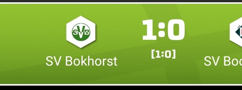 3. Sieg in Folge für SV Bokhorst 