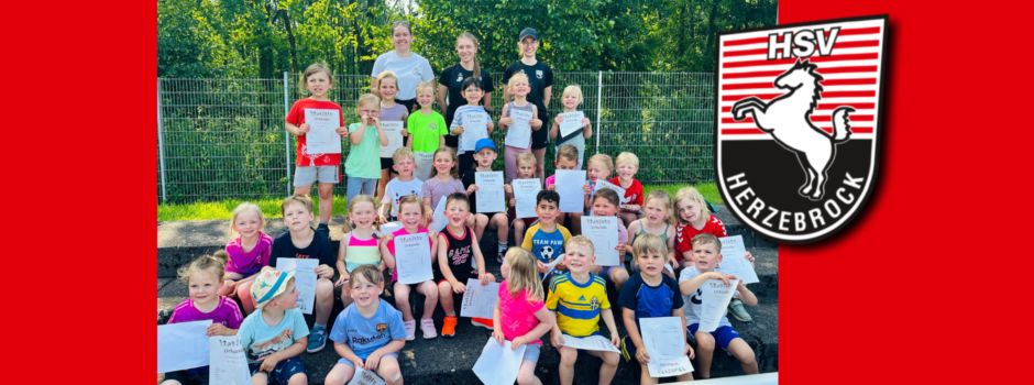 Kleine Turnkinder ganz groß - Mini-Sportabzeichen 2024