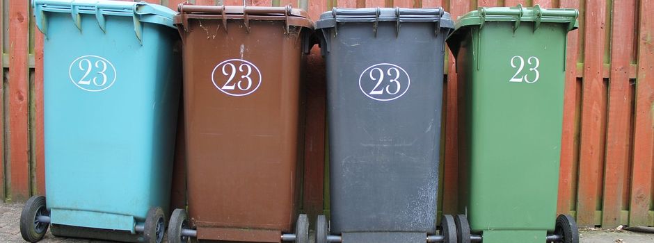 Auslieferung der 80L Restmülltonne in Niddatal