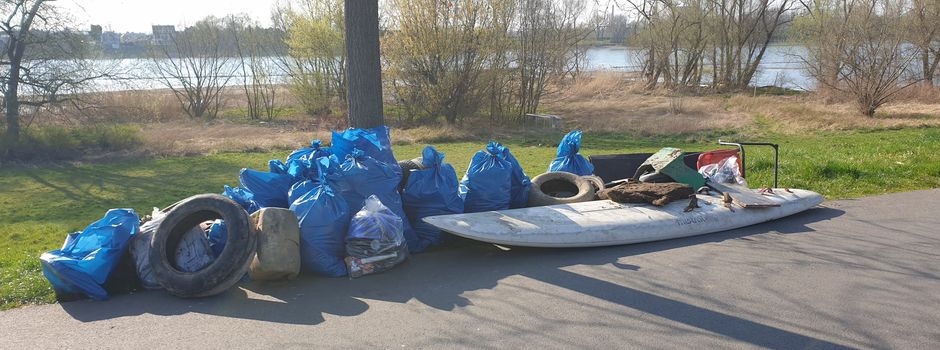 Niederkassel räumte auf! Müllsammelaktion am Rheinufer