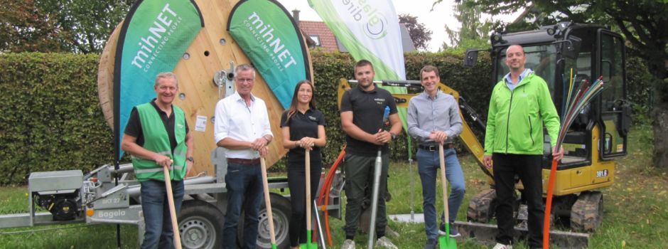 Spatenstich für den Glasfaserausbau in Hirschau: Ein wichtiger Schritt in die digitale Zukunft