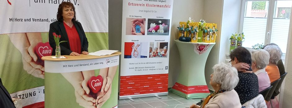 AWO Ortsverein Klostermansfeld feiert Jubiläum mit festlichem Empfang