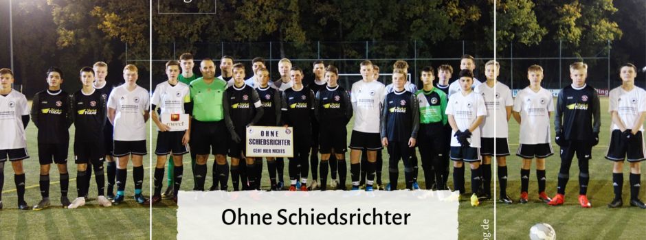 Ohne Schiedsrichter geht hier nichts