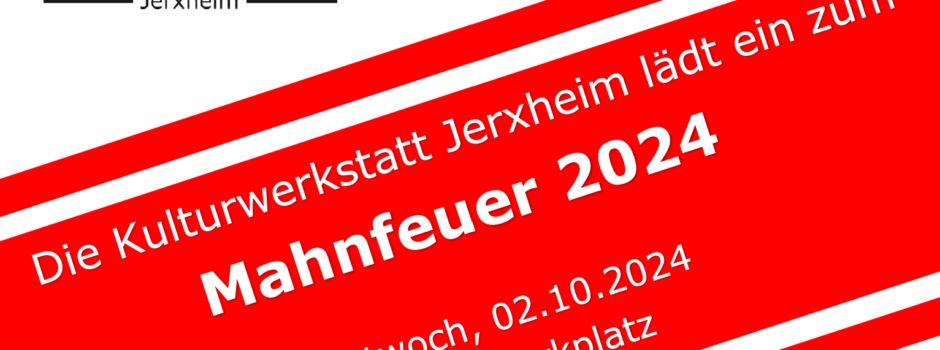 Mahnfeuer 2024